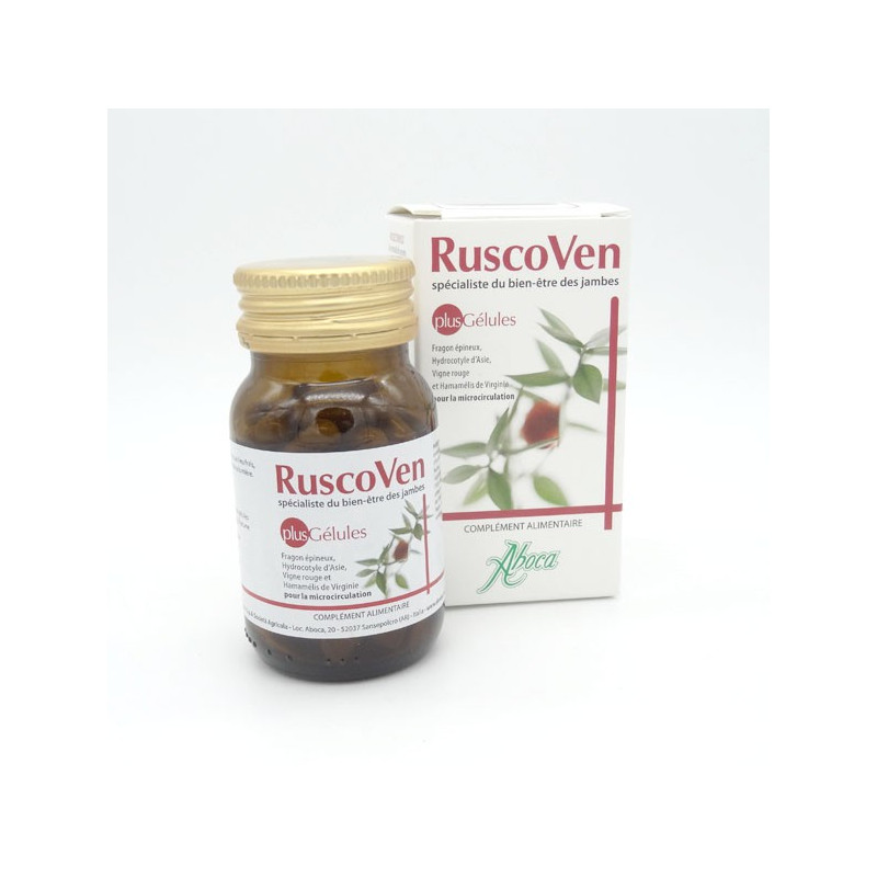RUSCOVEN plus Aboca Boite de 50 gélules