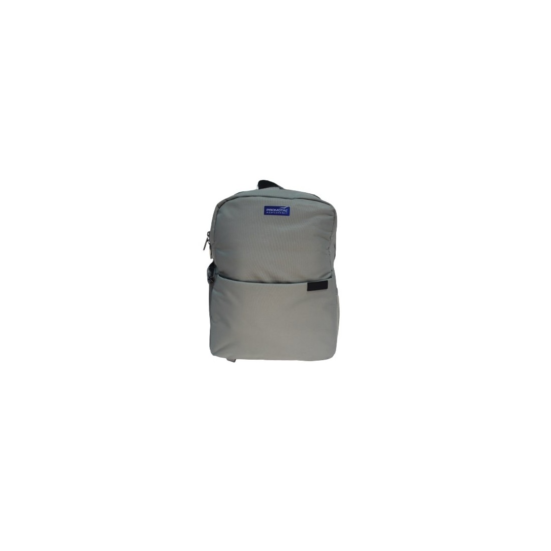 Sac à Dos Gris Clair compartimenté ouverture côté