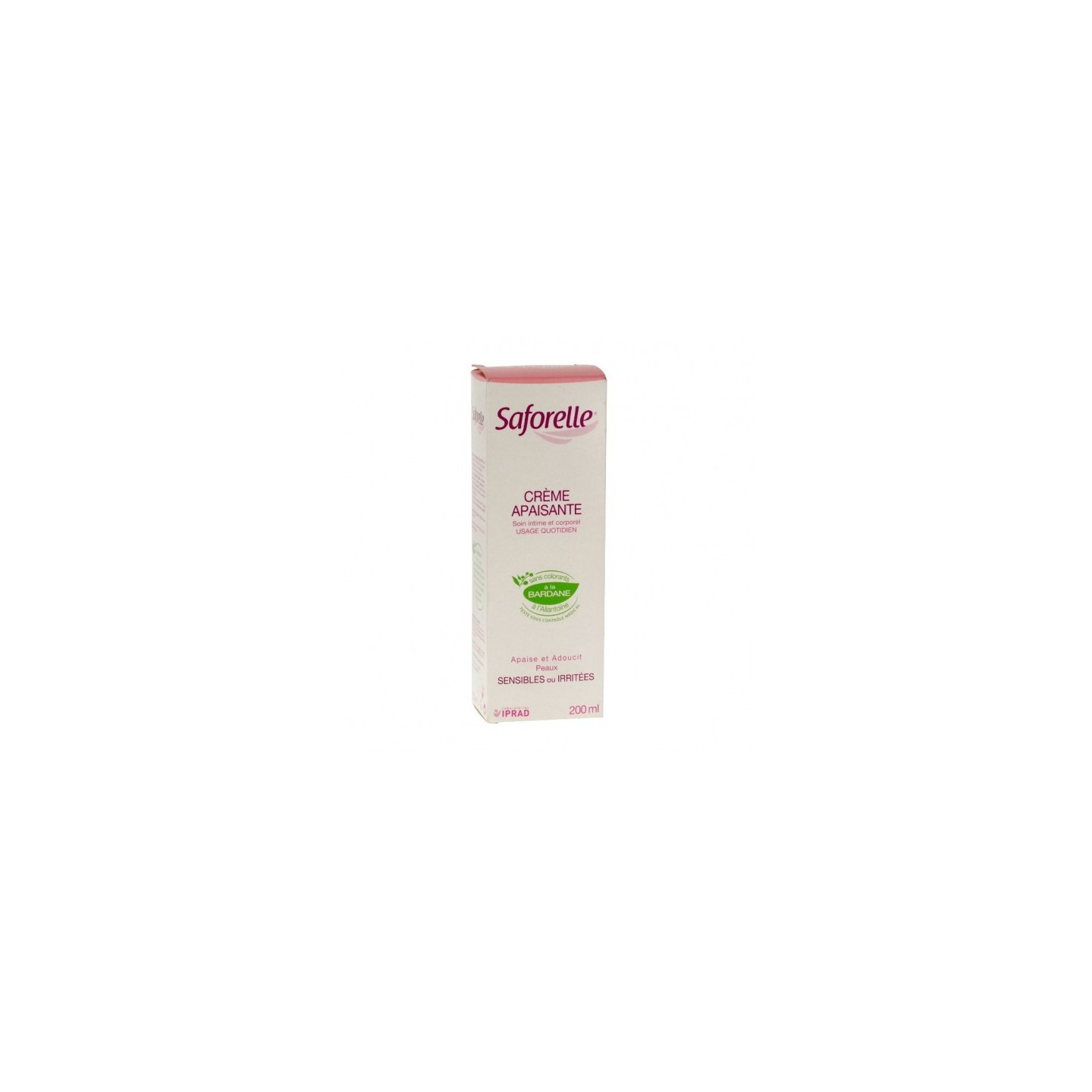 SAFORELLE Crème apaisante 200ml