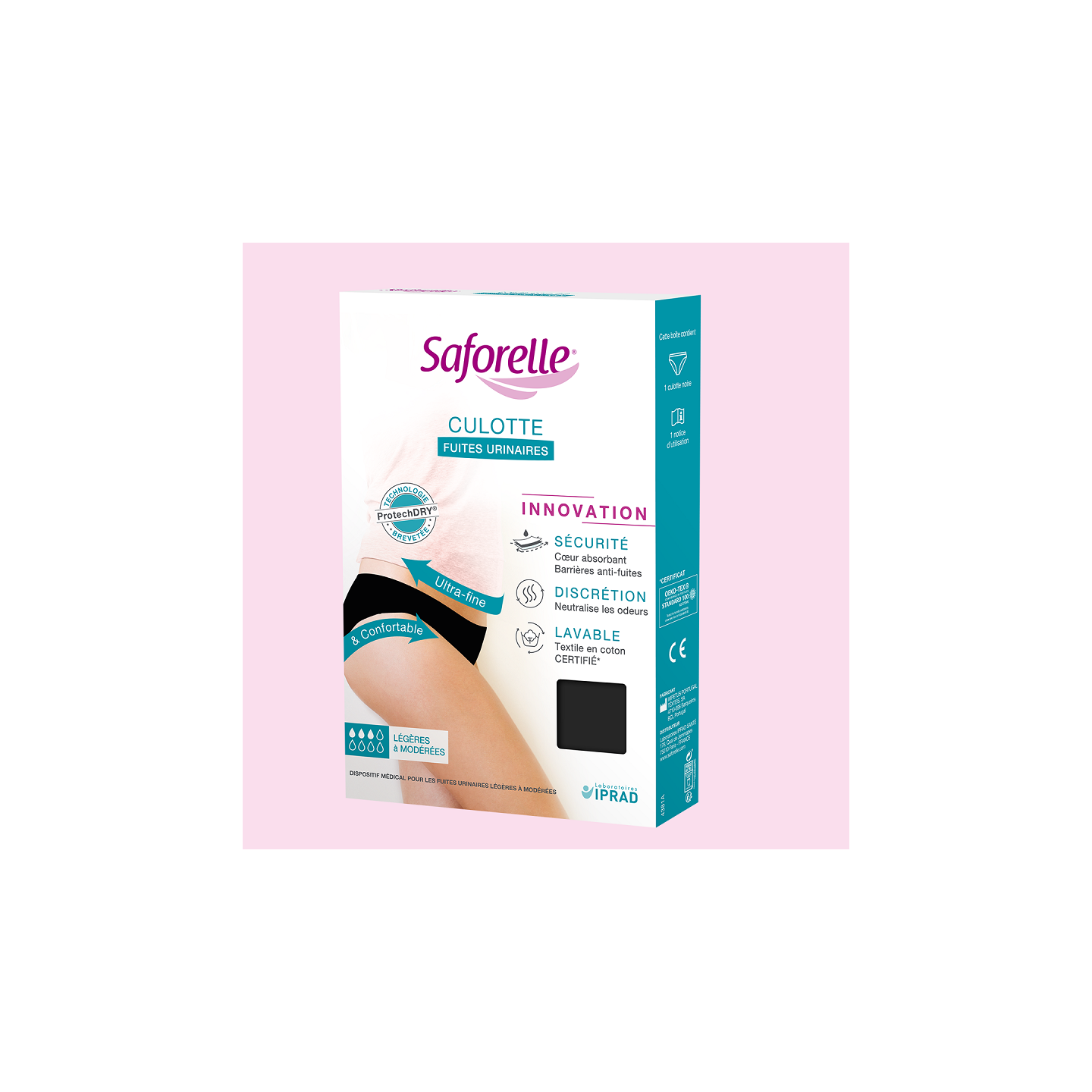 Saforelle Culotte fuites urinaires - Taille 44