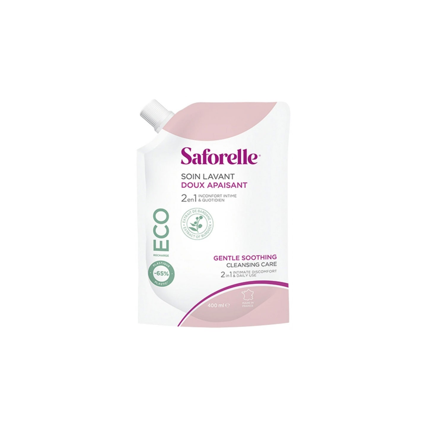 Saforelle Lavant Doux Eco-recharge 400 ml