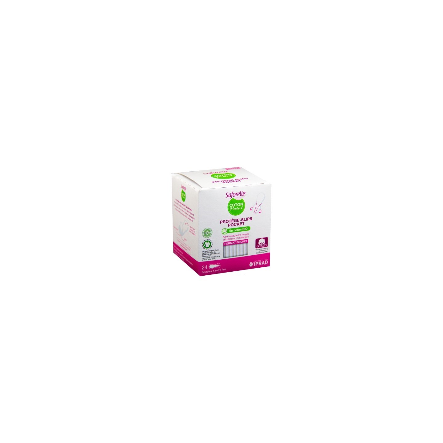SAFORELLE protèges slips bio format pocket