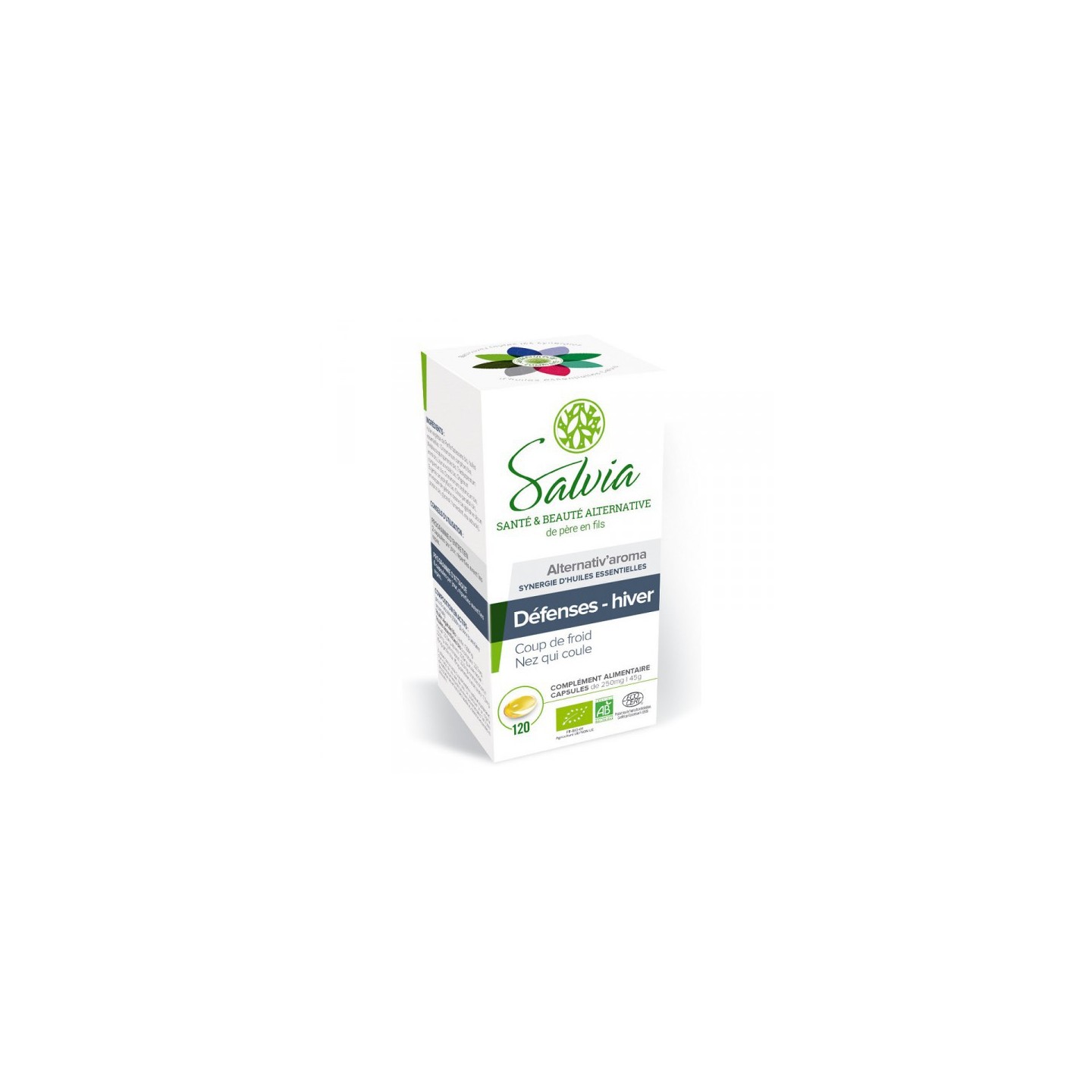 Salvia Nutrition Alternativ'aroma 120 Gélules