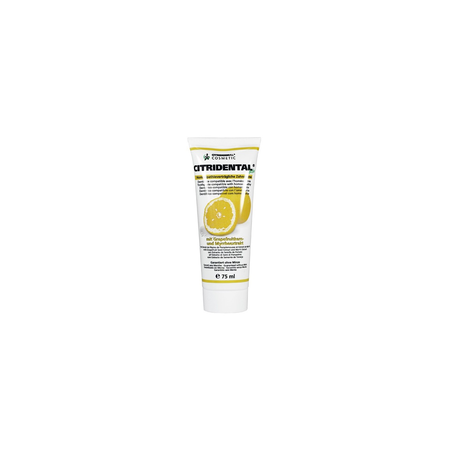 Sanitas Dentifrice Citridental au pamplemousse - 75ml