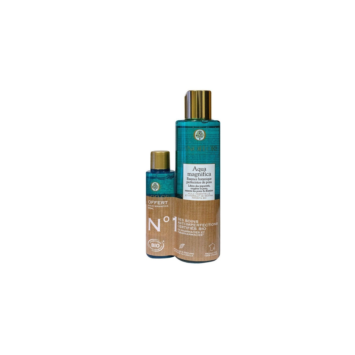 Sanoflore Aqua Magnifica Essence botanique Bio 200ml + format voyage offert 50ml