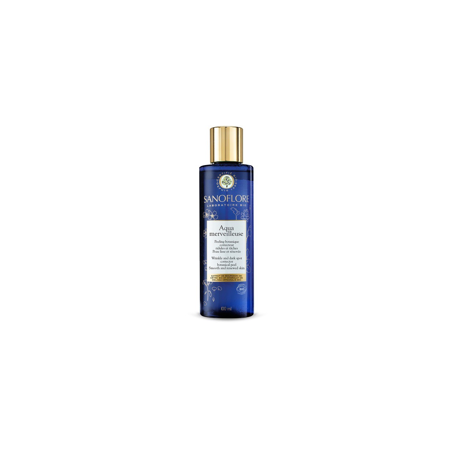 Sanoflore Aqua Merveilleuse Peeling botanique régénérant Bio - 100ml