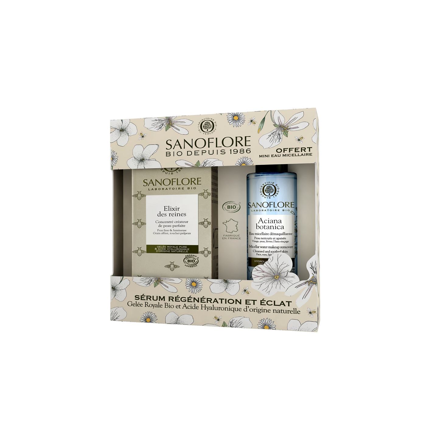 Sanoflore Coffret Élixir des reines certifié Bio
