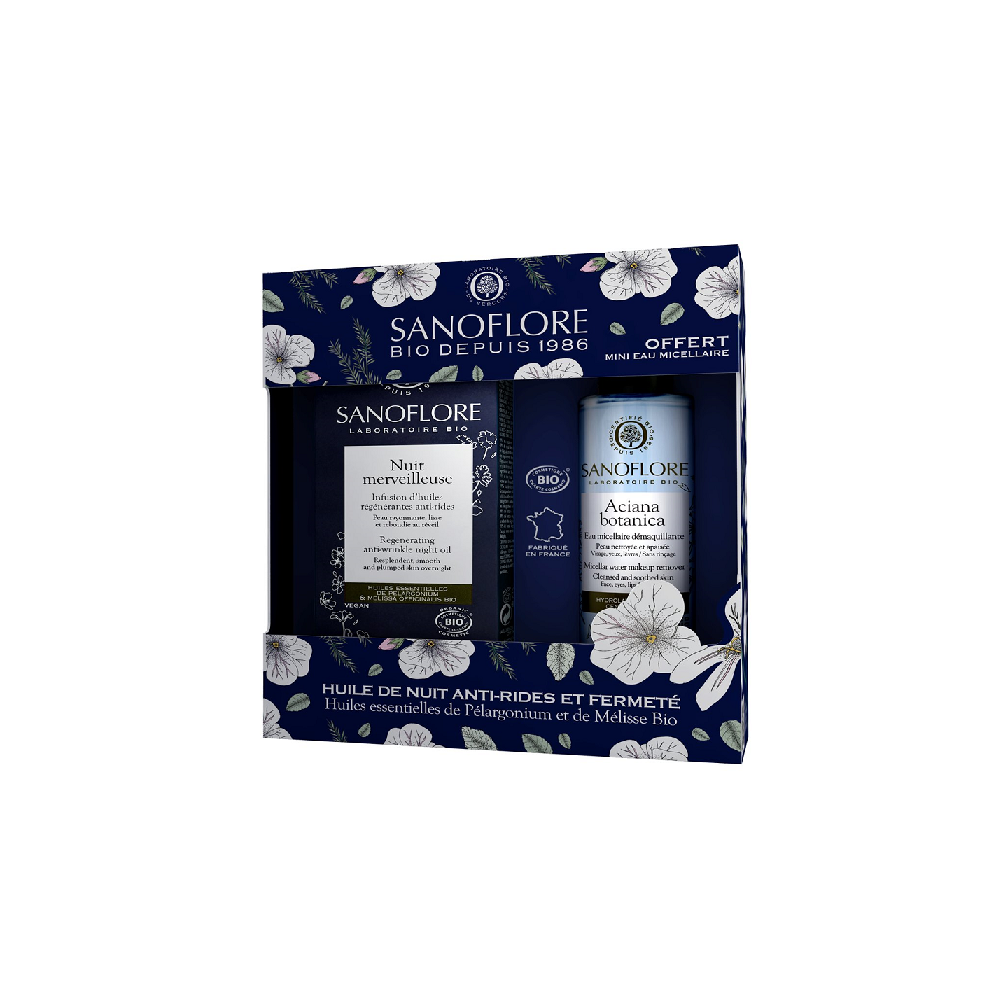 Sanoflore Coffret Merveilleuse Nuit certifié Bio