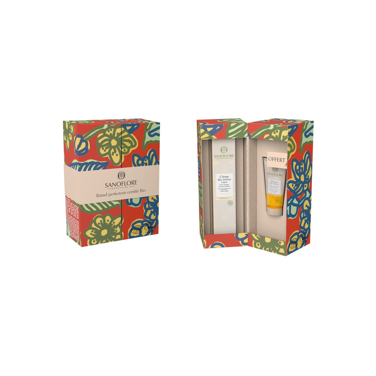 Sanoflore coffret rituel perfecteur bio 2 produits