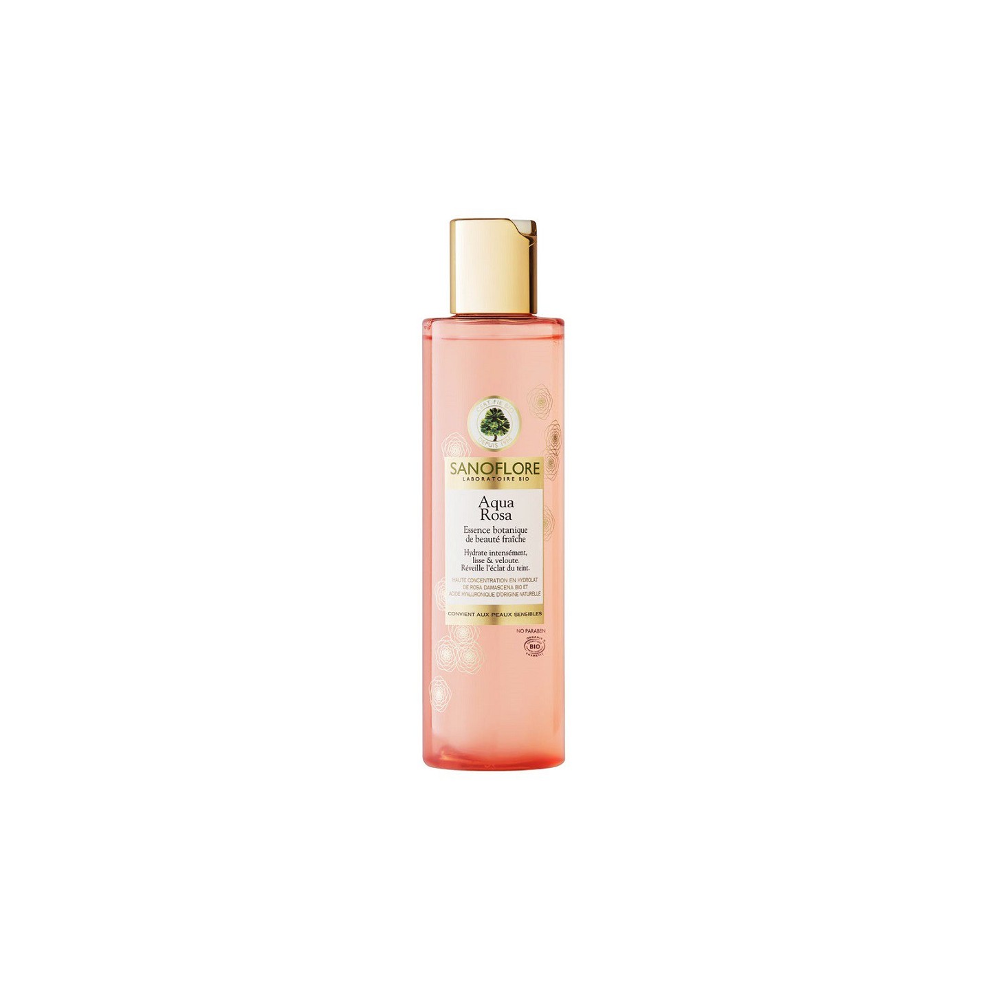 Sanoflore Essence botanique de beauté fraîche Aqua Rosa Bio - 200ml