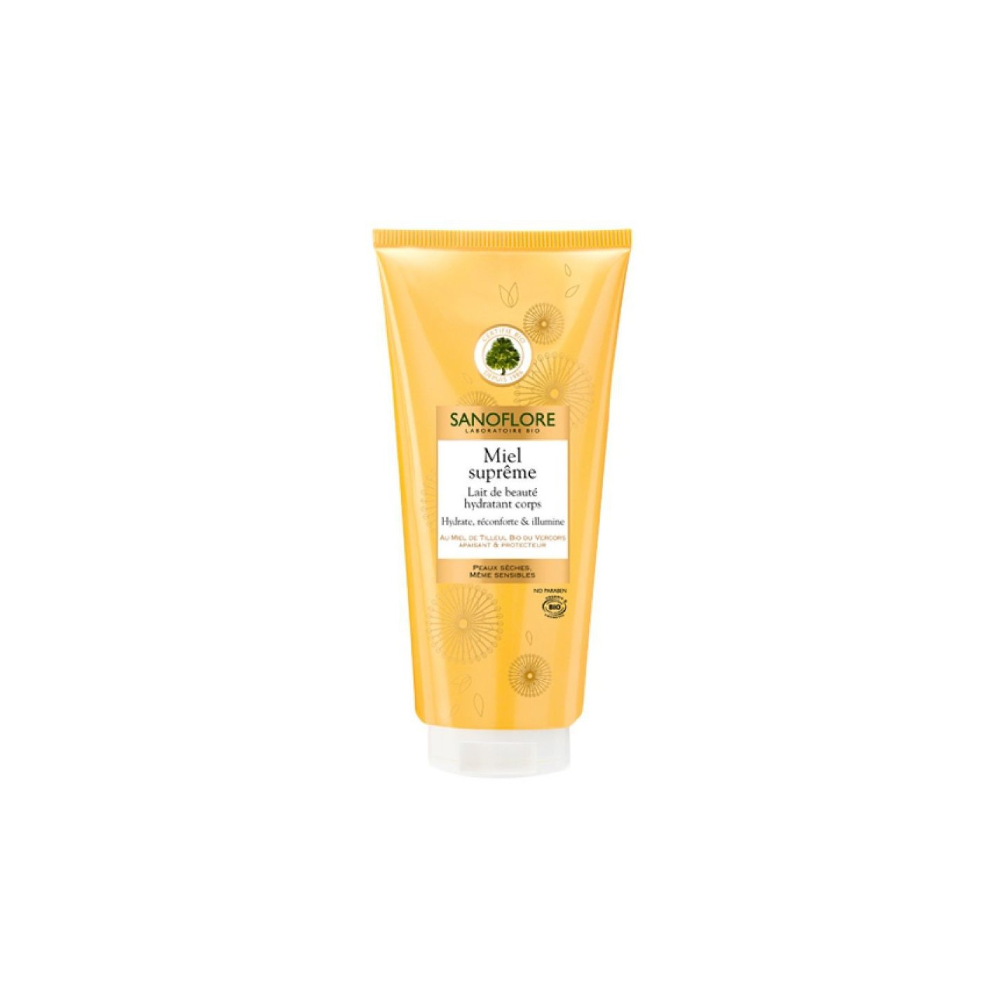 Sanoflore miel supreme lait hydratant corps 200ml