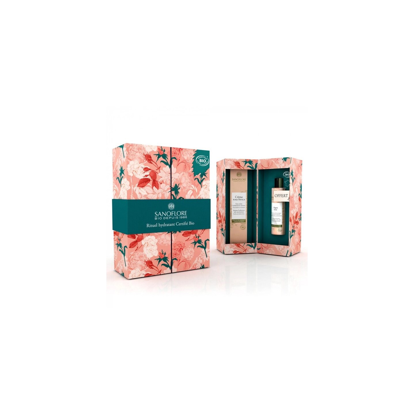 Sanoflore Rosa Fresca Coffret rituel hydratant Bio
