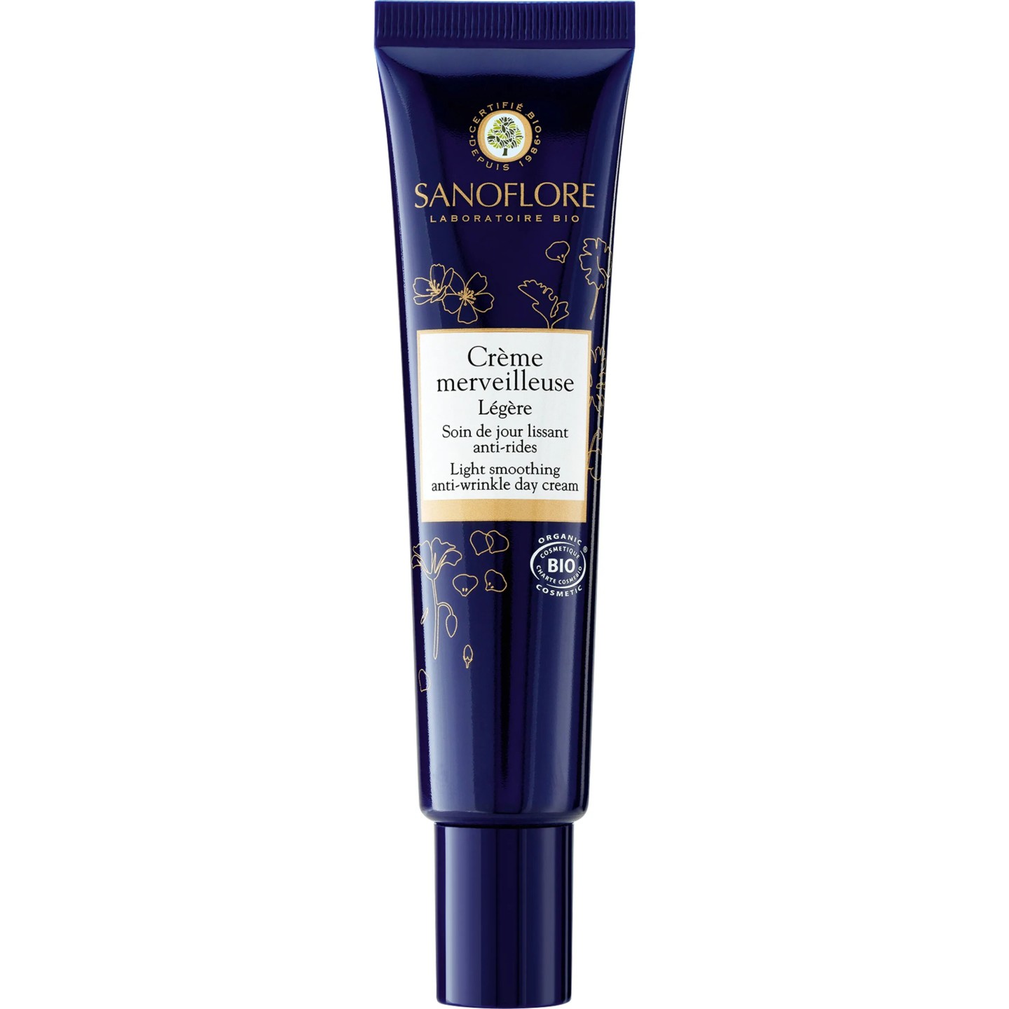 Sanoflore Soin de jour lissant anti-rides Crème Merveilleuse Bio - 40ml