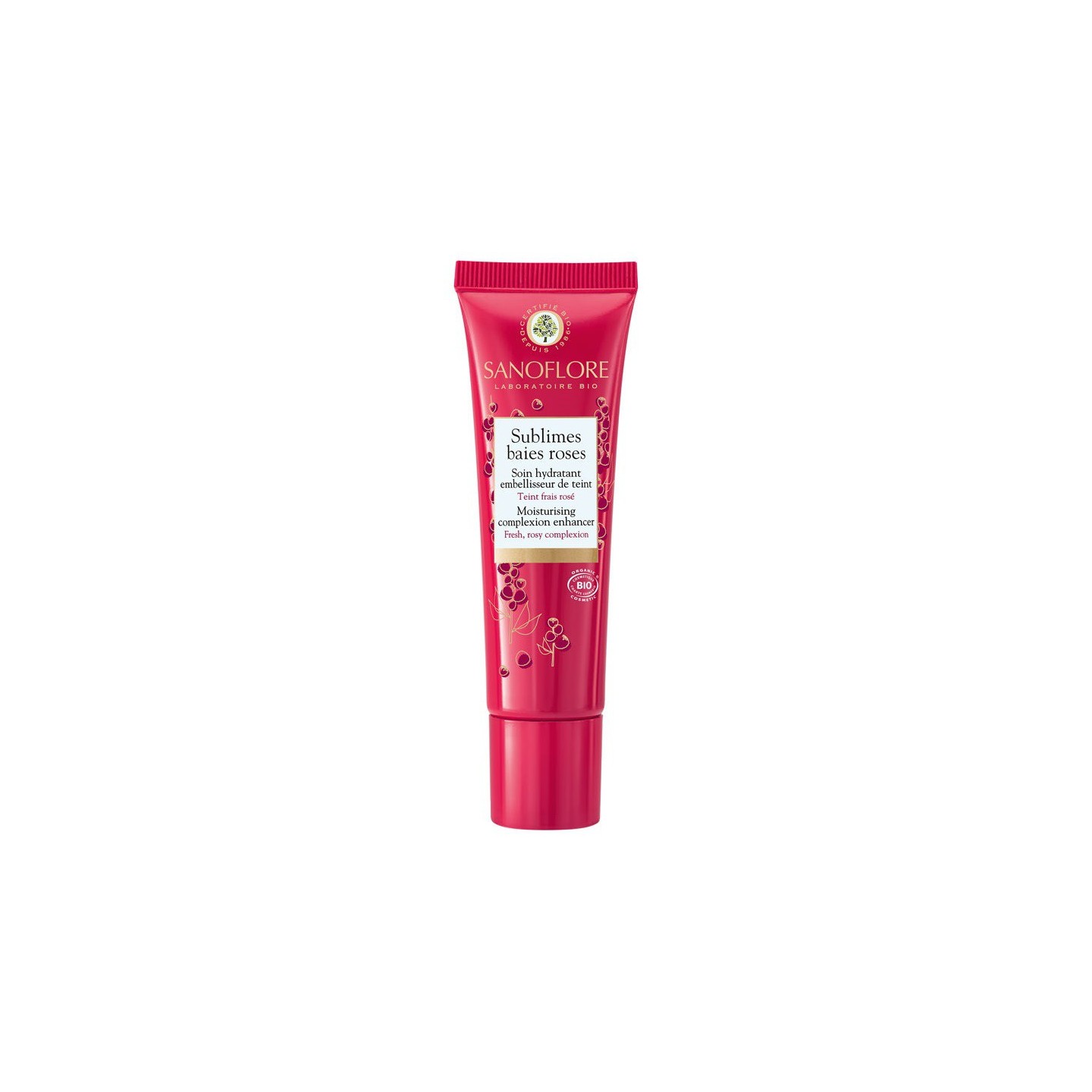 Sanoflore Soin hydratant Sublimes Baies Roses Bio - 30ml
