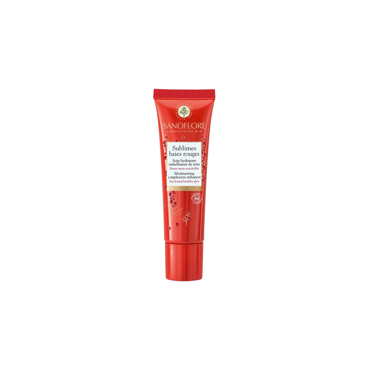 Sanoflore Soin hydratant Sublimes Baies Rouges Bio - 30ml