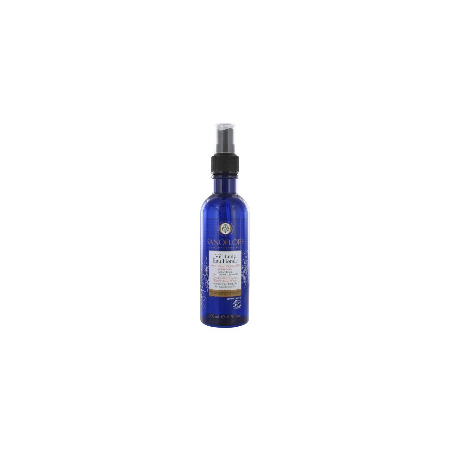 Sanoflore Véritable eau florale de fleur d'oranger Bio - 200ml