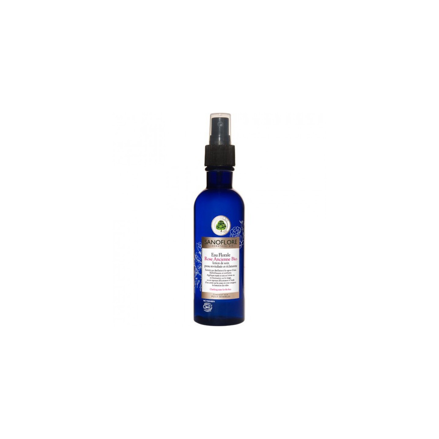 Sanoflore Véritable eau florale de rose ancienne Bio - 200ml