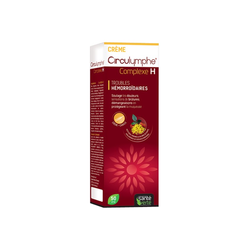 Pharmacie Bastille - Sante verte circulymphe complexe H crème 50ml