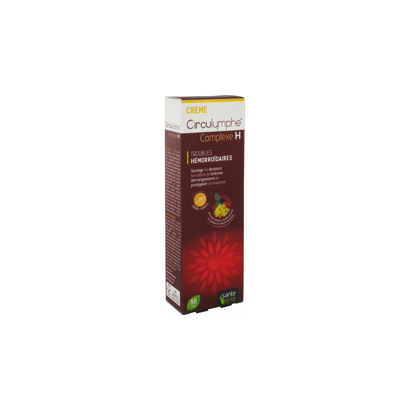 Santé Verte Crème Circulymphe Complexe H - 50ml