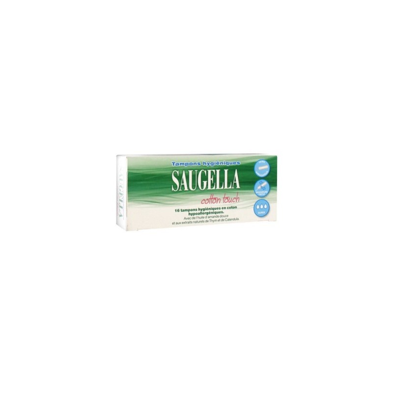 Pharmacie Bastille - Saugella Cotton Touch Super 16 Tampons
