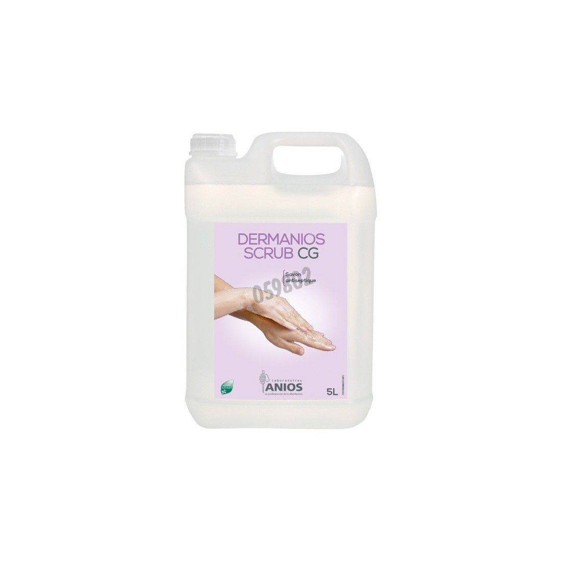 Savon liquide Dermanios Scrub CG Bidon de 5 L