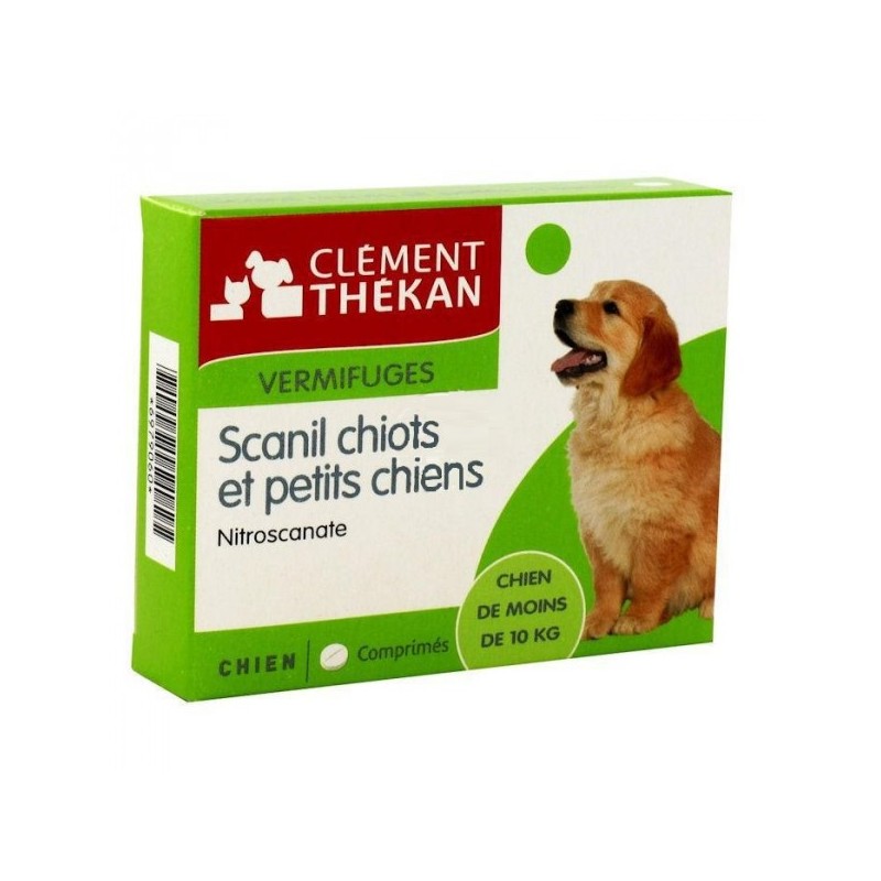 Pharmacie Bastille - Scanil vermifuge chiots et petits chiens 6 comprimés