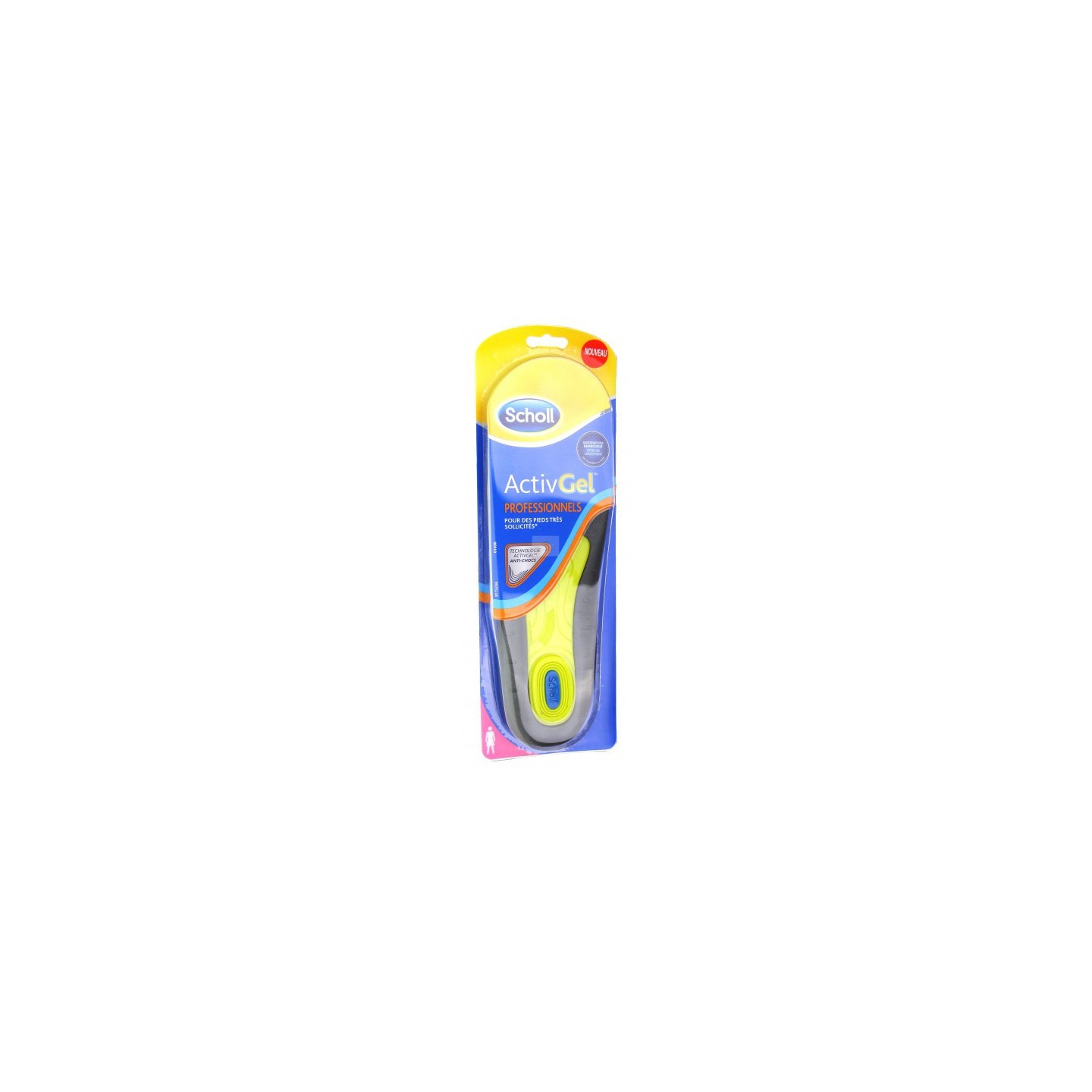 Scholl Activ Gel Professionnal Insoles 38-42 (FR size)