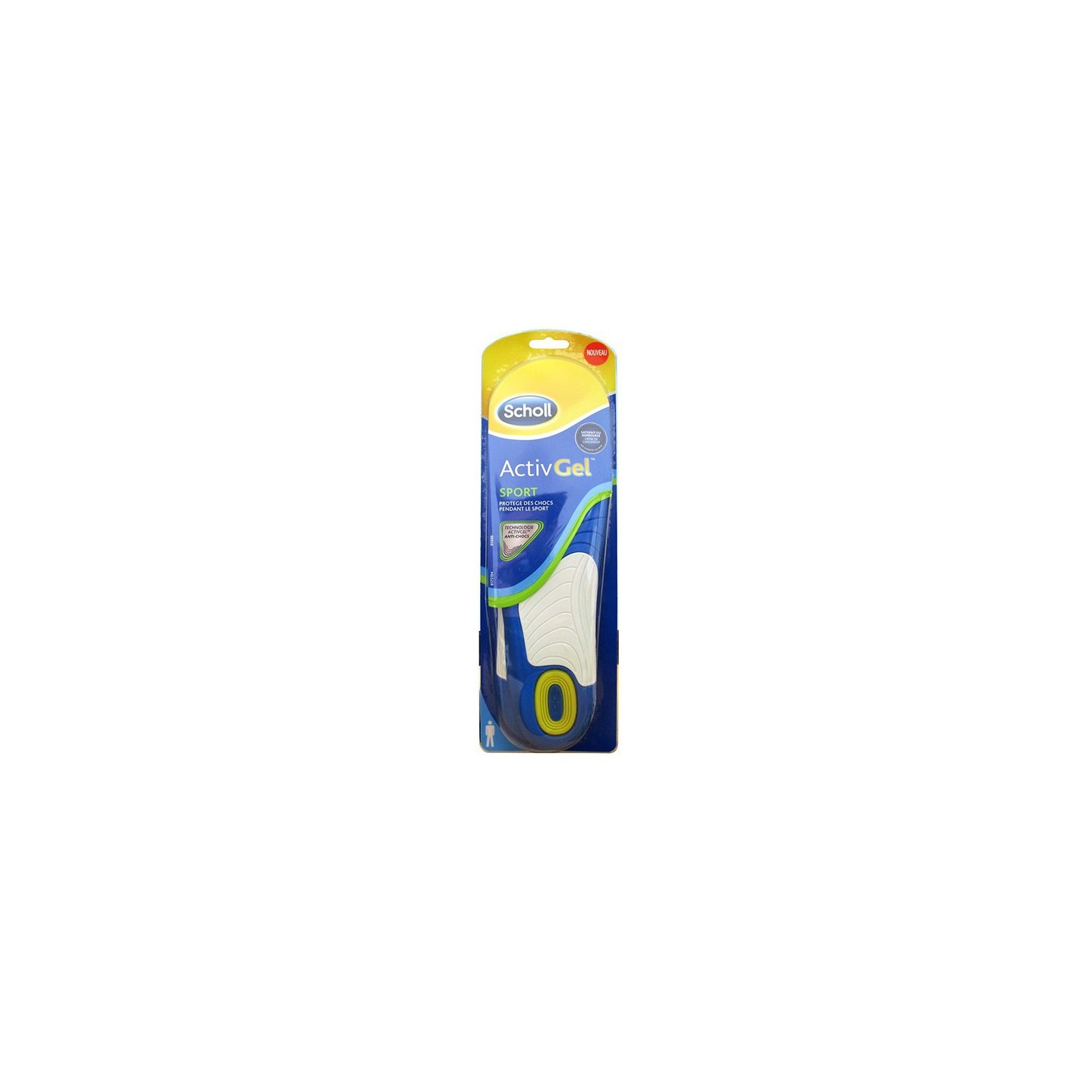 Scholl Activ Gel Sport Semelles 42-48 paire