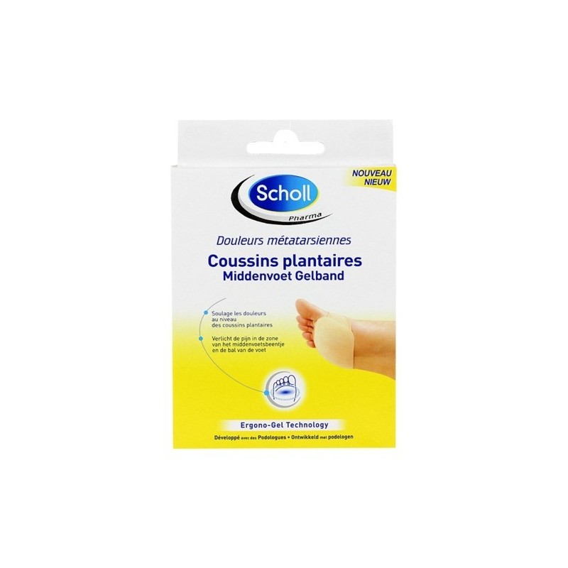 Pharmacie Bastille - Scholl Coussins Plantaires 1 paire