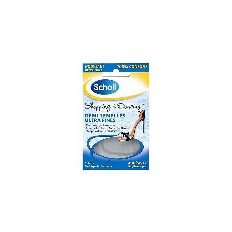 Pharmacie Bastille - Scholl Demi semelles Shopping & Dancing 1 paire