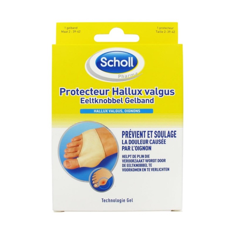 Pharmacie Bastille - Scholl Protecteur Hallux Valgus Taille 1 36-38