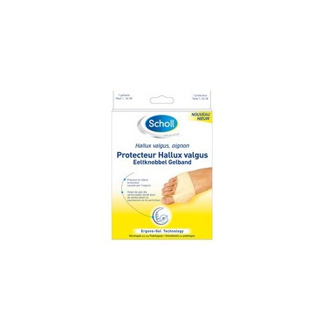 Scholl Protecteur Hallux Valgus, Oignon taille 1 : 36-38