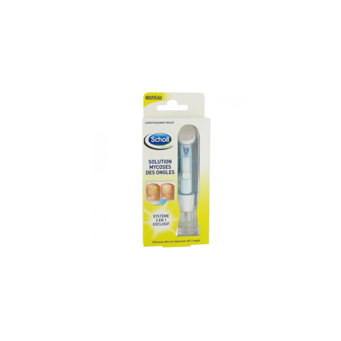 Scholl Solution Mycose des Ongles 2 en 1 3.8ml