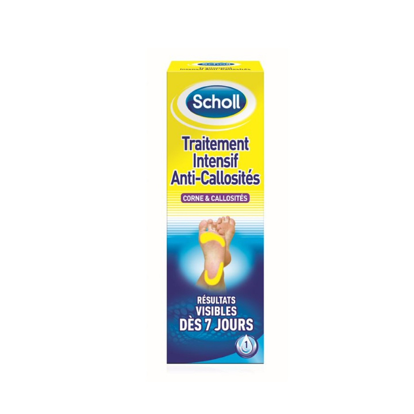 Scholl traitement intensif anti-callosités 75 ml