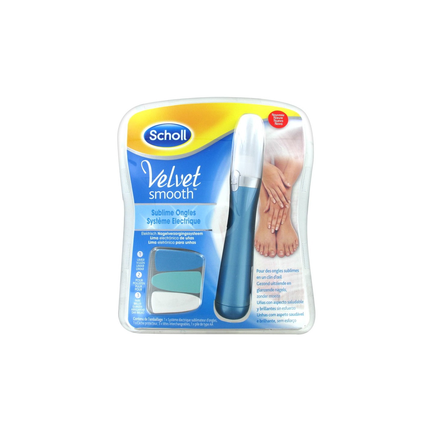 Scholl Velvet Smooth Sublime Ongles Système Électrique