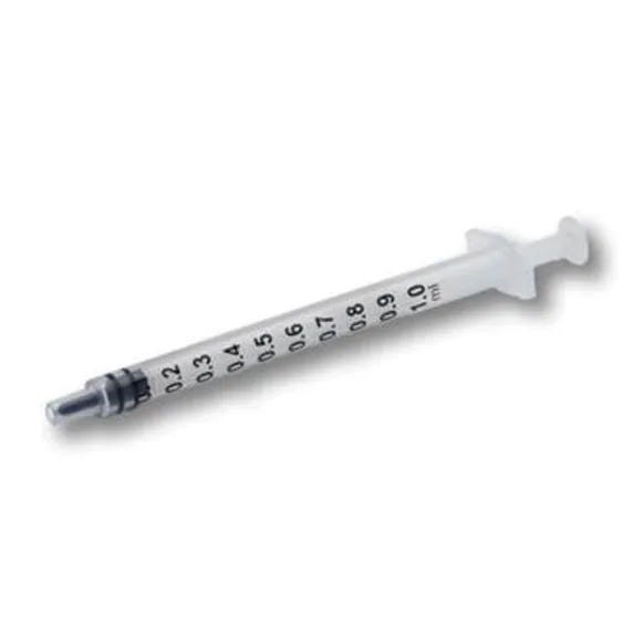 SERINGUES 1ML POLYPROPYLÈNE LUER SLIP