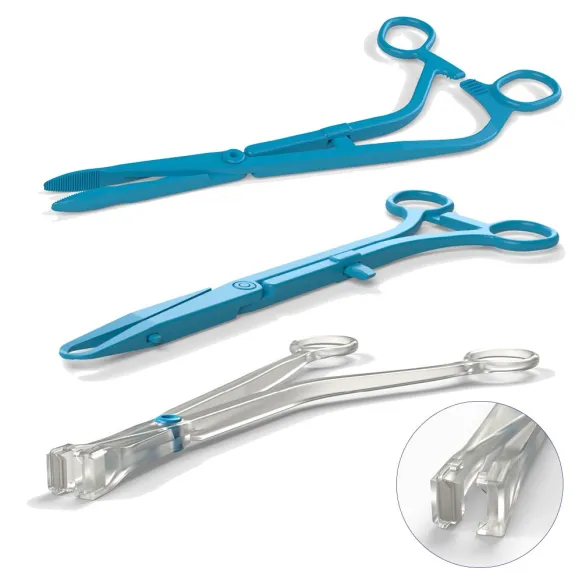SET DE POSE DE STERILET CISEAUX COUPE FILS DISTALE 3 PIECES