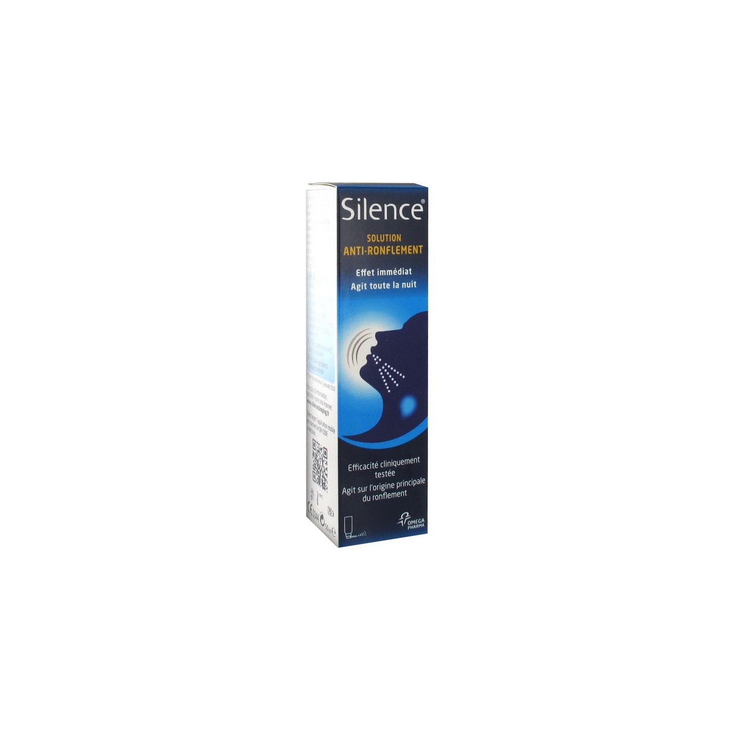 Silence Solution anti-ronflement Spray gorge 50 ml