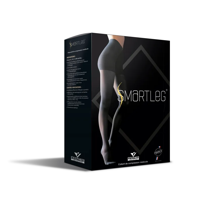 Smartleg semi-transparent collants de contention - Innothera Classe II