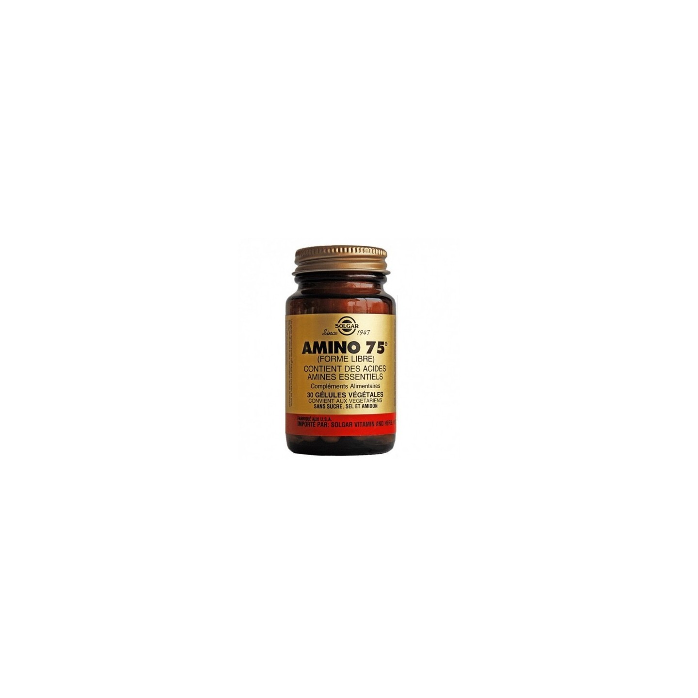 Solgar Amino 75 30 gélules