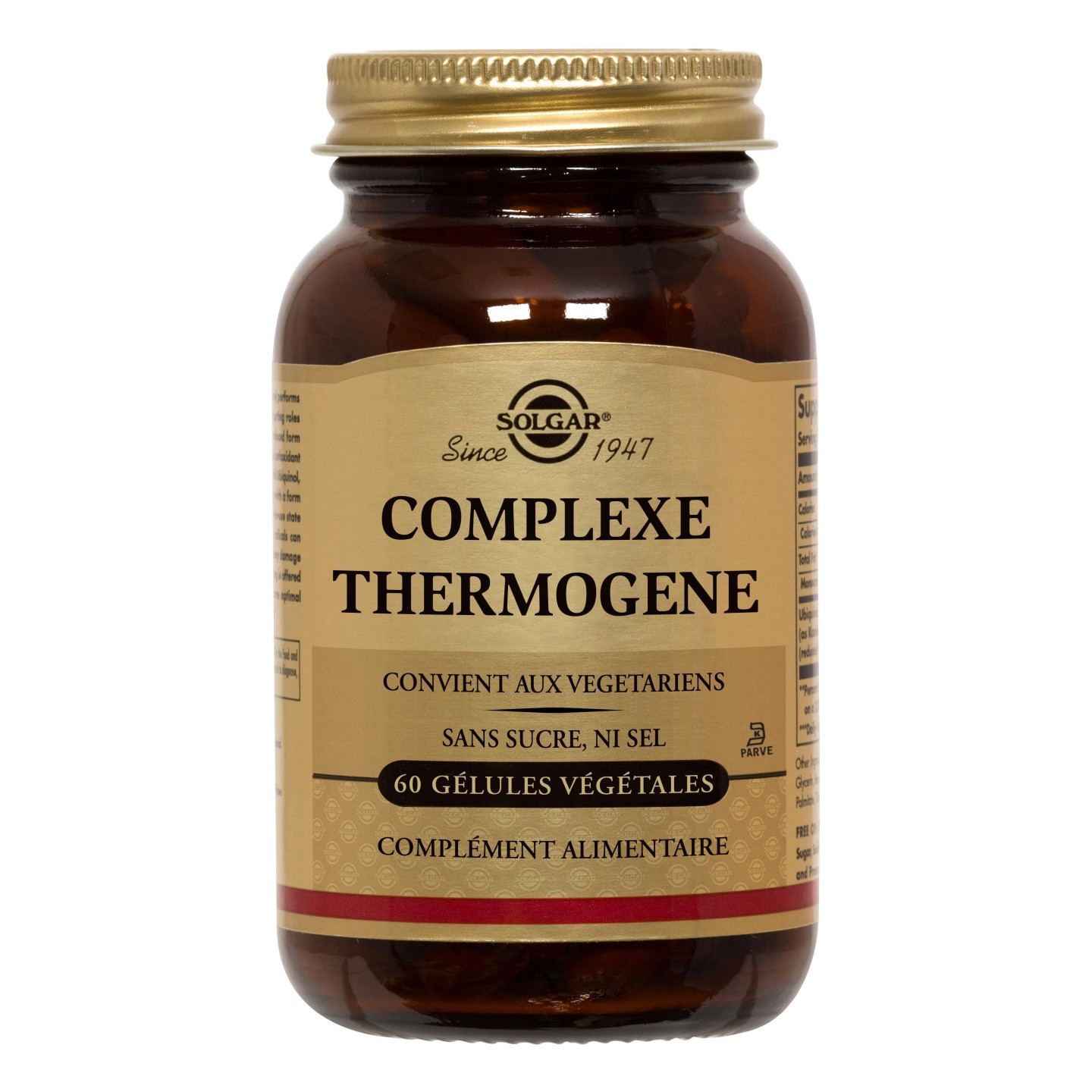 Solgar Complexe Thermogene 60 gélules