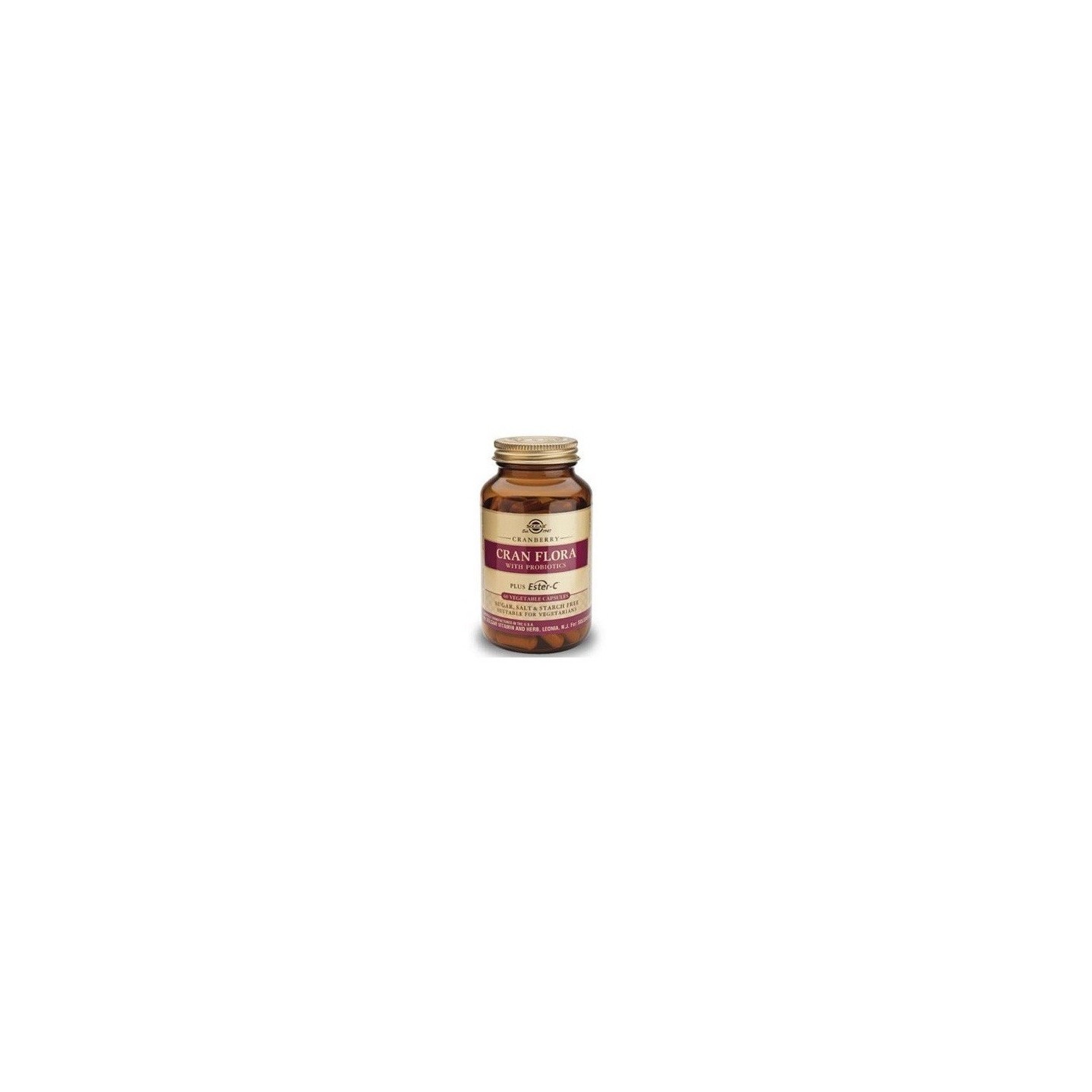 Solgar Cran Flora 60 gélules