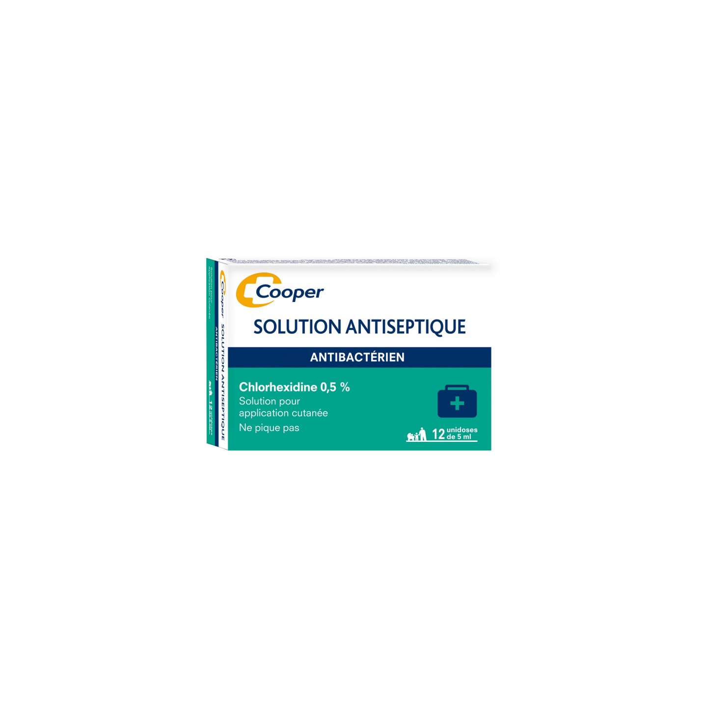 solution antiseptique chlorhexidine cooper 12 unidoses