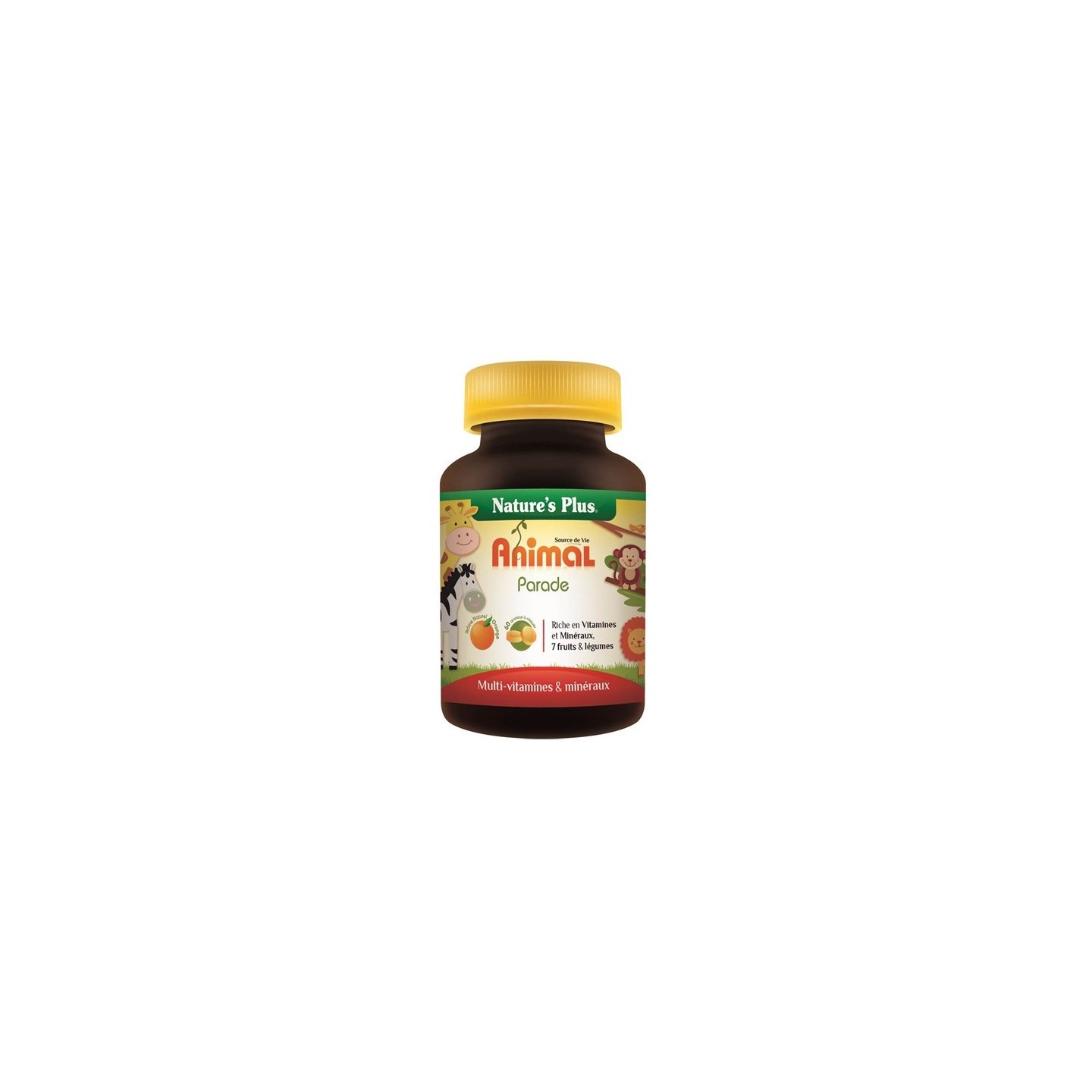 Source de vie enfant Orange 60 comp animaux Nature's Plus