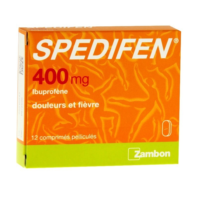 Pharmacie Bastille - Spedifen 400 mg 12 comprimés pelliculés