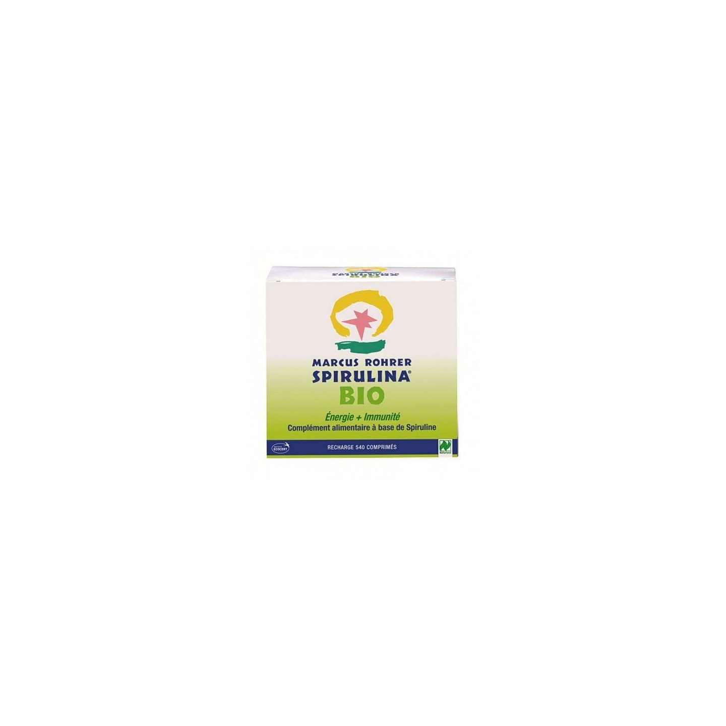 Spirulina Marcus Rohrer bio Boite 540 Comprimés