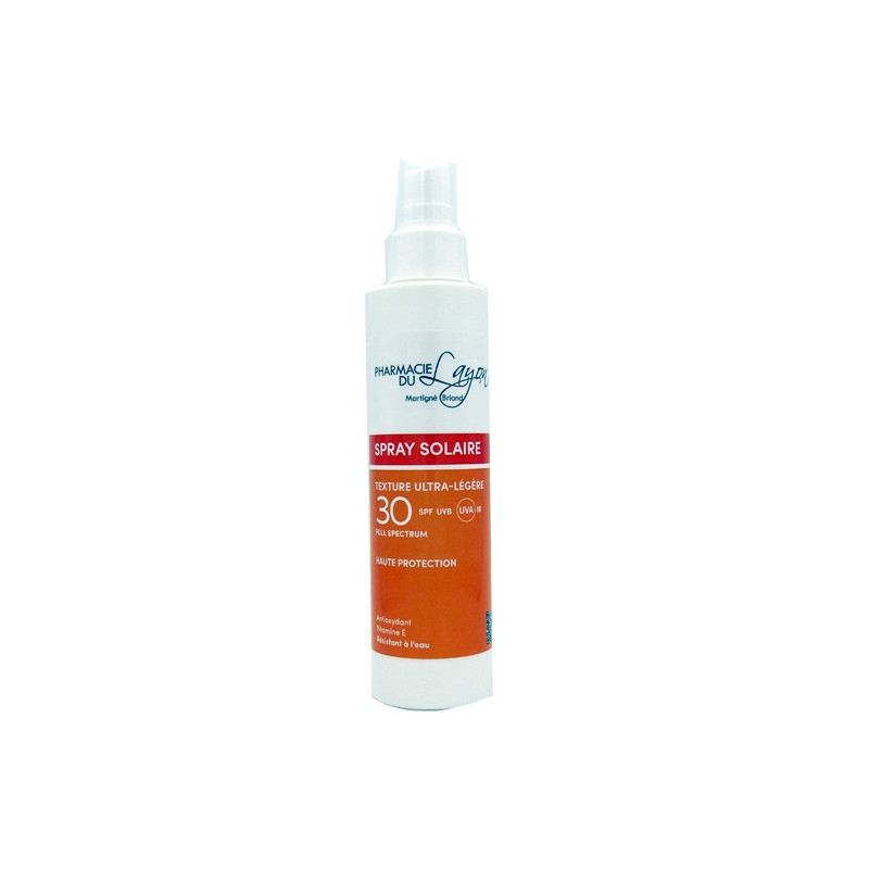 SPRAY SOLAIRE 30 SPF 150ML La Pharmacie du Layon