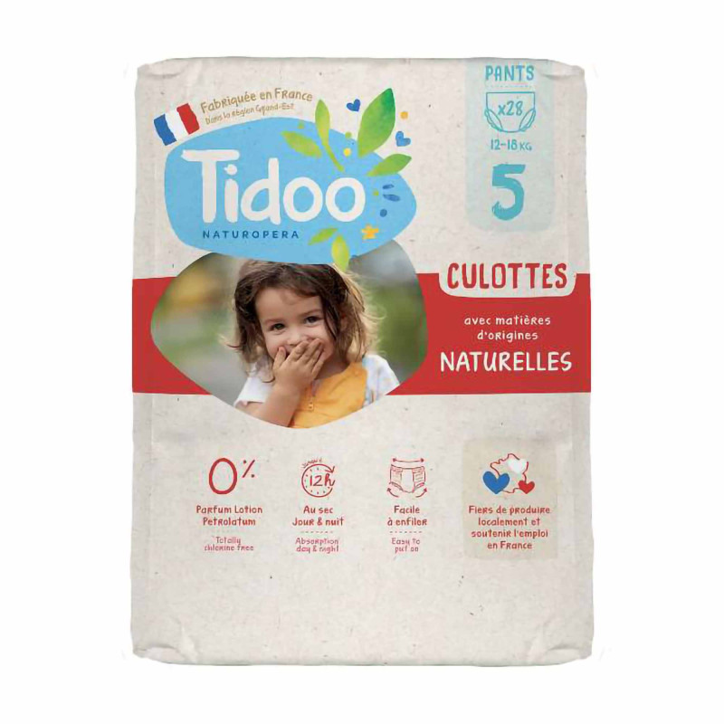 Culottes d’apprentissage écologiques Tidoo T5 | 12-18 kg