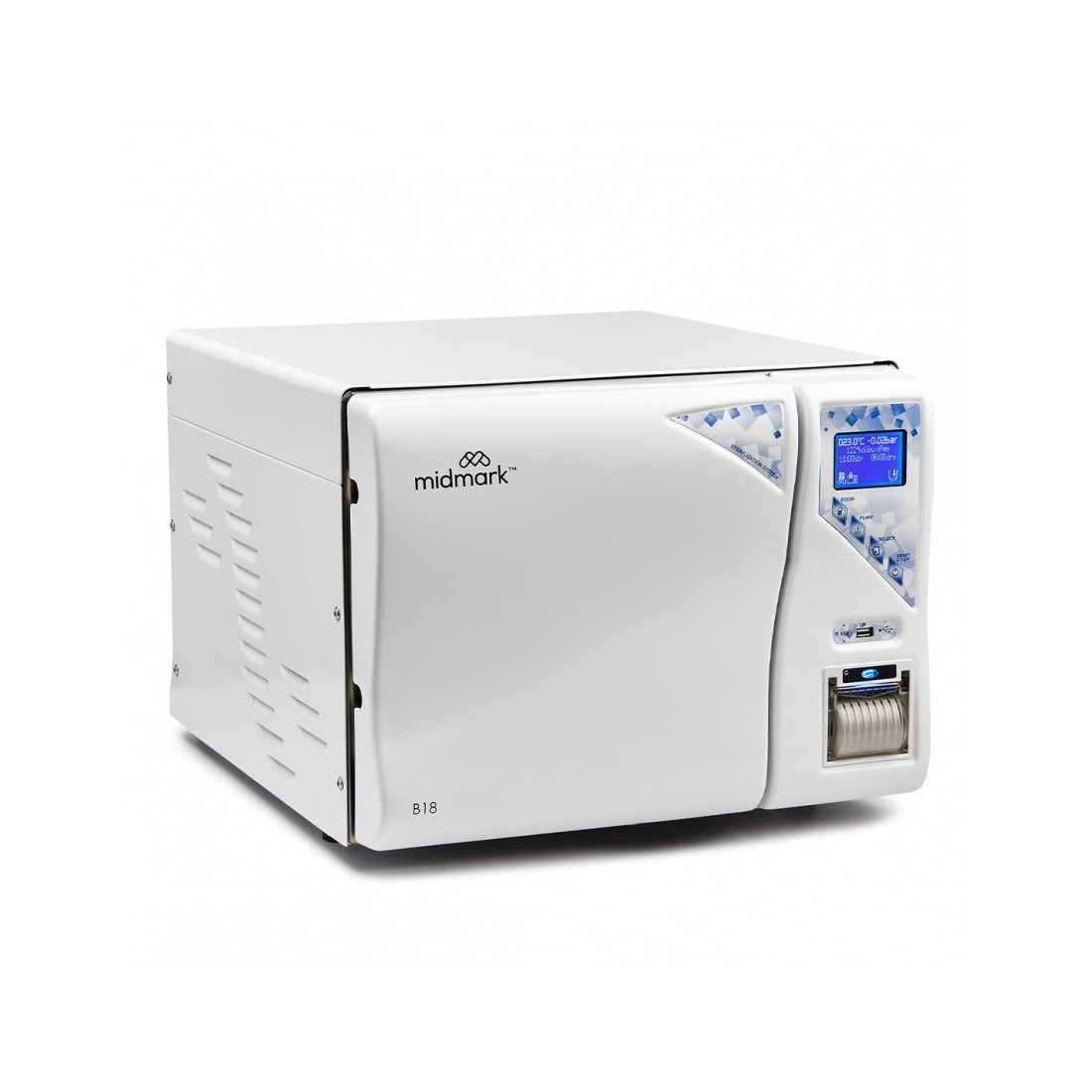 Stérilisateur 18 L avec Traçabilité intégrée (Port USB)