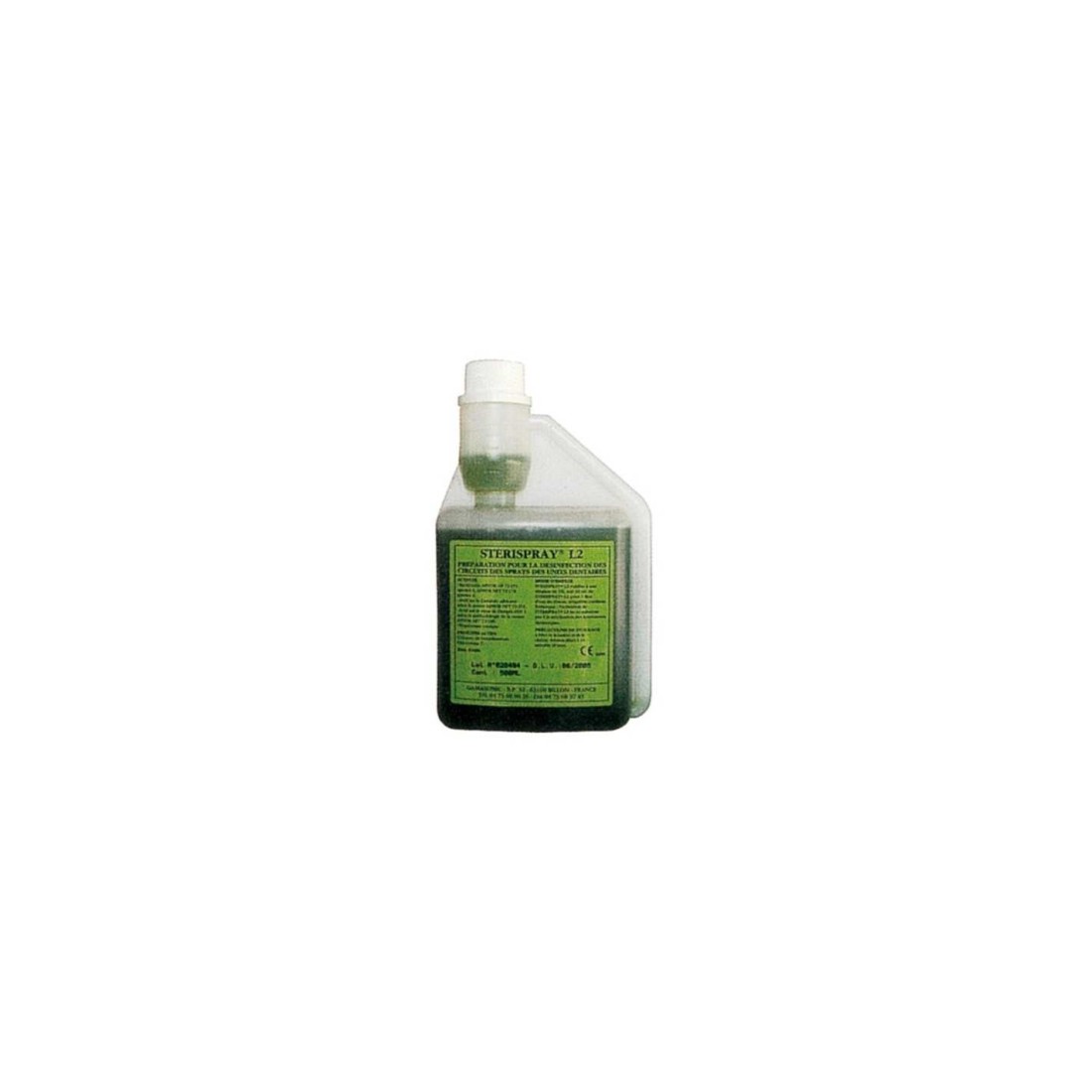 Sterispray L2 Solution de Désinfection des Circuits des Sprays 500 ml